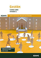 Temario 1 Gestión de la Administración General del Estado, turno libre, de Obra colectiva | portada del libro