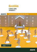 TEMARIO 3 GESTION TURNO LIBRE ADMON.GRAL.ESTADO, de AA.VV. | portada del libro