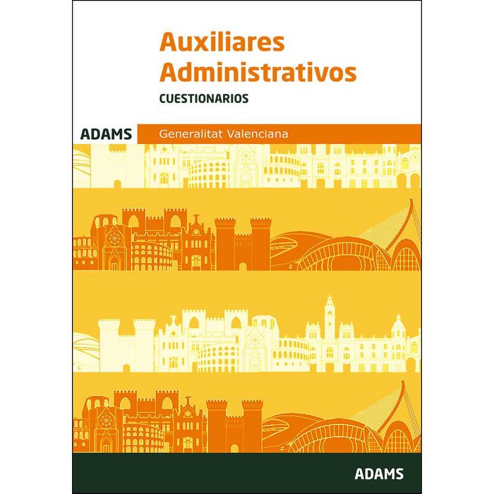 Cuestionarios Auxiliares Administrativos Generalitat Valenciana, de AA.VV. | portada del libro