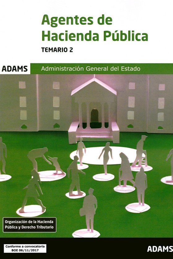 TEMARIO 2 AGENTES DE HACIENDA PúBLICA, de OBRA COLECTIVA | portada del libro