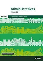 Temario 2 Administrativos Generalitat Valenciana, de AA.VV. | portada del libro