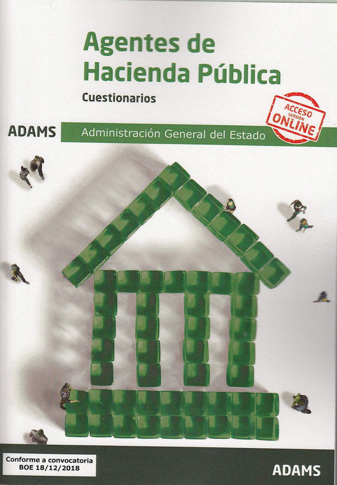 Cuestionarios Agentes de Hacienda Pública, de Varios autores | portada del libro
