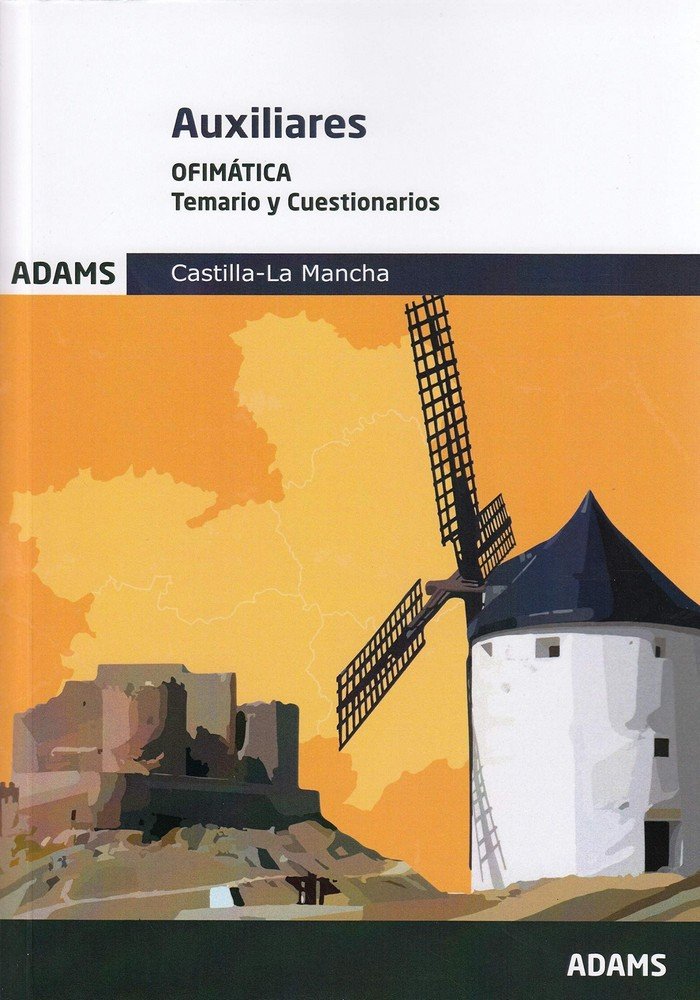 Temario y Cuestionarios Ofimática Auxiliares de la Junta de Comunidades de Castilla La Mancha, de Varios autores | portada de
