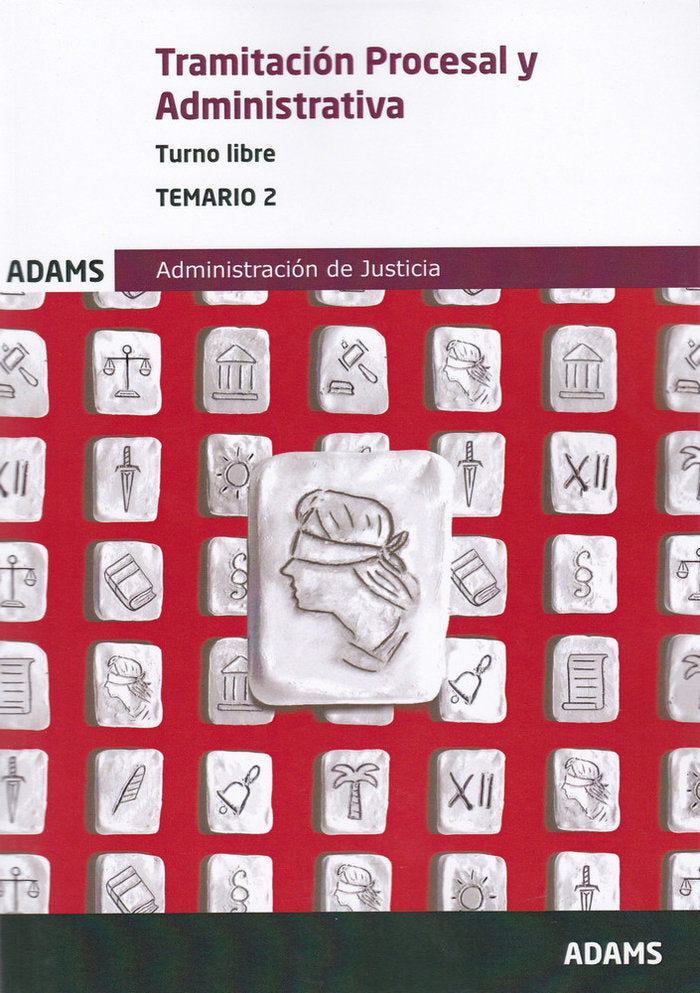 Temario 2 Tramitación Procesal y Administrativa, turno libre, de Varios autores | portada del libro