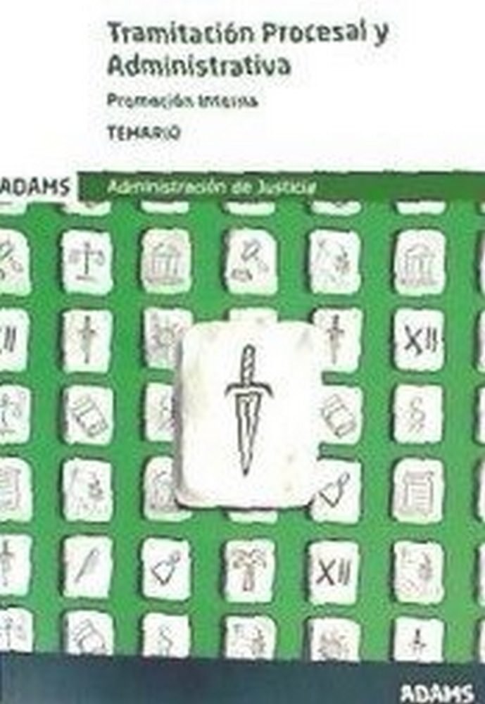 Temario Tramitación Procesal y Administrativa, promoción interna, de Varios autores | portada del libro