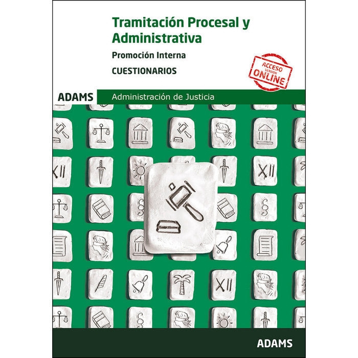 Cuestionarios Tramitación Procesal y Administrativa, promoción interna, de Varios autores | portada del libro