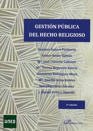 Gestión pública del hecho religioso, de Suárez Pertierra, Gustavo | portada del libro