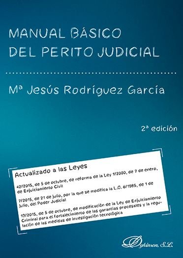 Manual básico del perito judicial | portada del libro