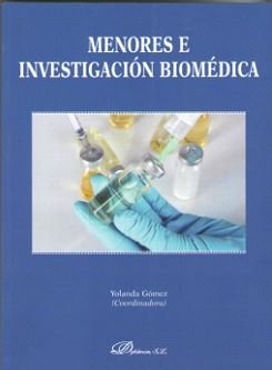 Menores e investigación biomédica | portada del libro