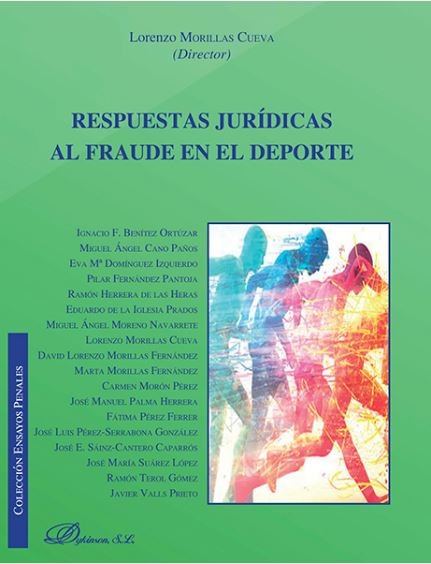 Respuestas jurídicas al fraude en el deporte, de Morillas Cueva, Lorenzo | portada del libro