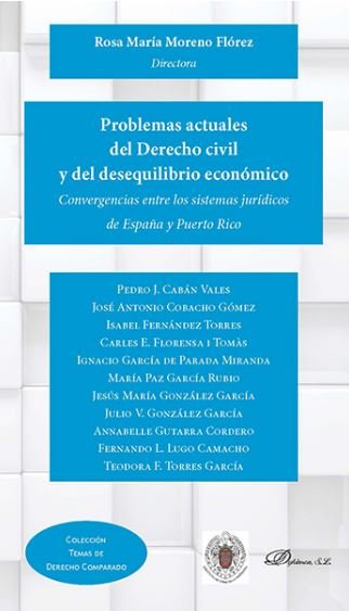 Problemas actuales del Derecho civil y del desequilibrio económico, de MORENO FLOREZ, ROSA MARIA | portada del libro