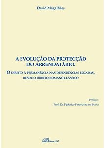 A evolução da protecção do arrendatário, de Magalhães | portada del libro