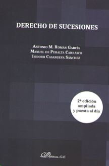 Derecho de Sucesiones, de Román García, Antonio Manuel | portada del libro