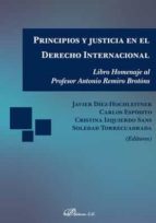 Principios y justicia en el Derecho Internacional, de CARLOS D. ESPOSITO | portada del libro