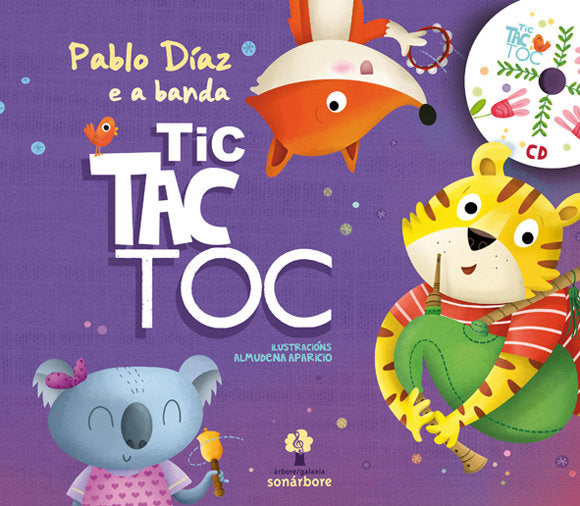 Tic,tac,toc (con cd), de Diaz, Pablo | portada del libro