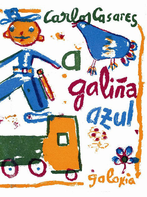 Galiûa azul, a (ed. Especial ubu teatro-galaxia), de Casares Mouriûo | portada del libro