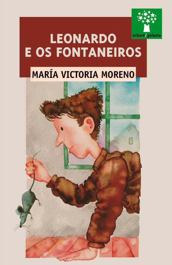 Leonardo e os fontaneiros, de Moreno | portada del libro