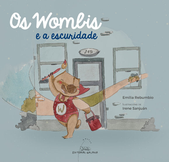 Wombis e a escuridade, os, de Emilia Rebumbio | portada del libro