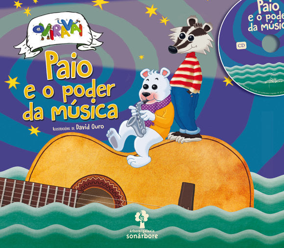 Paio e o poder da musica (con cd), de Oviravai | portada del libro