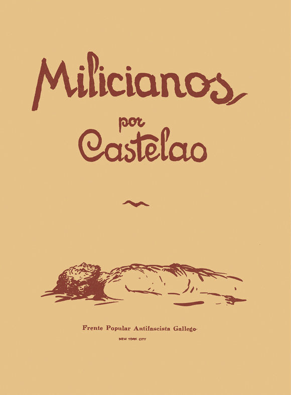 Milicianos (album), de Castelao | portada del libro