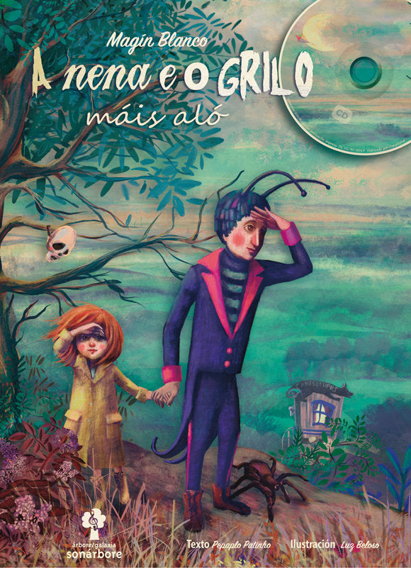 Nena e o grilo mais alo, a (con cd), de Blanco, Magin | portada del libro