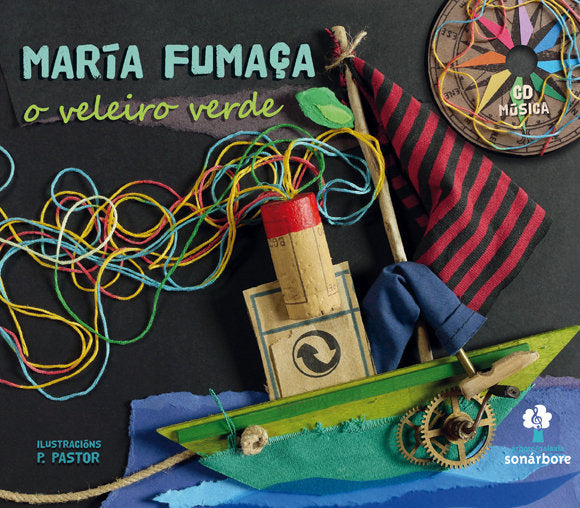 O veleiro verde, de María Fumaça | portada del libro