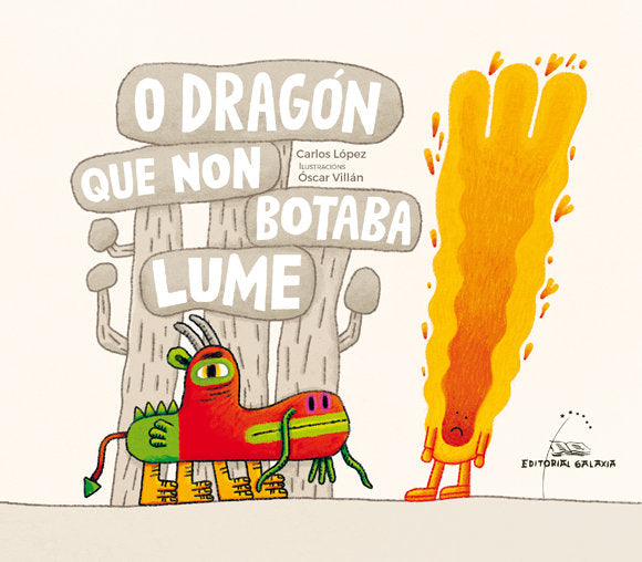 O dragón que non botaba lume, de Titimoki | portada del libro