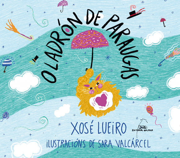 O LADRON DE PARAUGAS, de LUEIRO | portada del libro