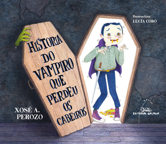 HISTORIA DO VAMPIRO QUE PERDEU OS CABEIROS, de PEROZO, XOSE A. | portada del libro
