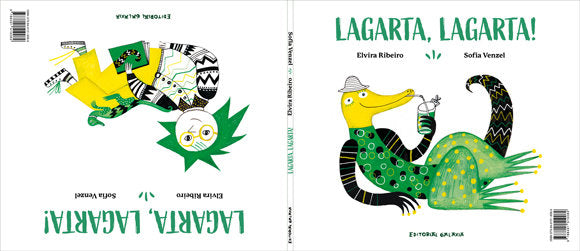 (G).LAGARTA, LAGARTA!.(INFANTIL), de RIBEIRO, ELVIRA | portada del libro