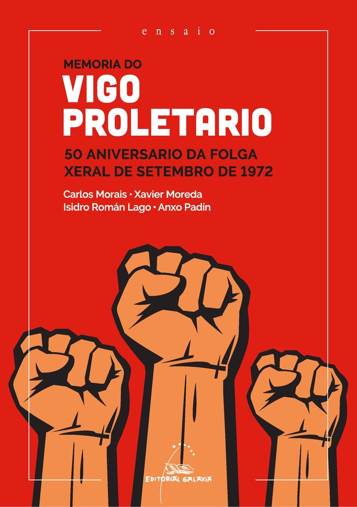 Memoria do Vigo proletario. 50 aniversario da folga xeral de setembro de 1972, de VARIOS AUTORES | portada del libro