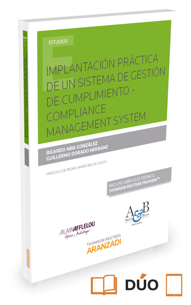 IMPLANTACIÓN PRÁCTICA DE UN SISTEMA DE GESTIÓN DE CUMPLIMIENTO, de ABIA GONZALEZ, RICARDO | portada del libro