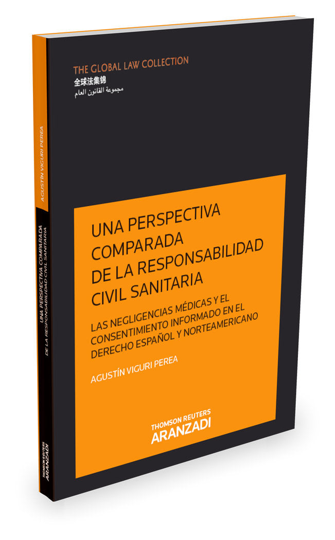 Una perspectiva comparada de la responsabilidad civil sanitaria, de Viguri Perea, Agustín | portada del libro