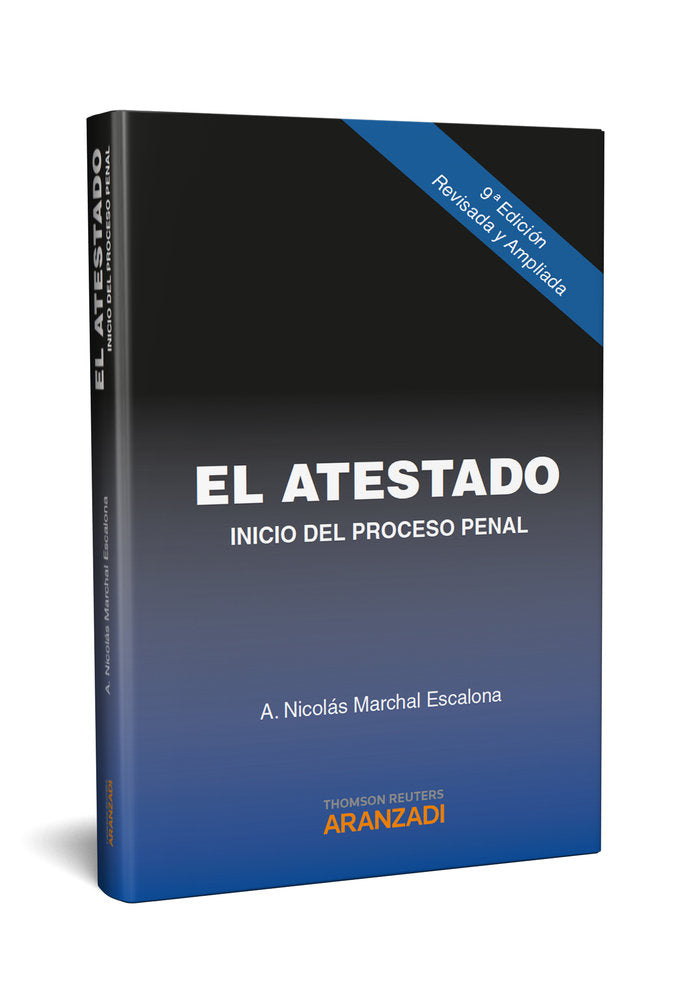 El atestado, de Marchal Escalona, A. Nicolás | portada del libro
