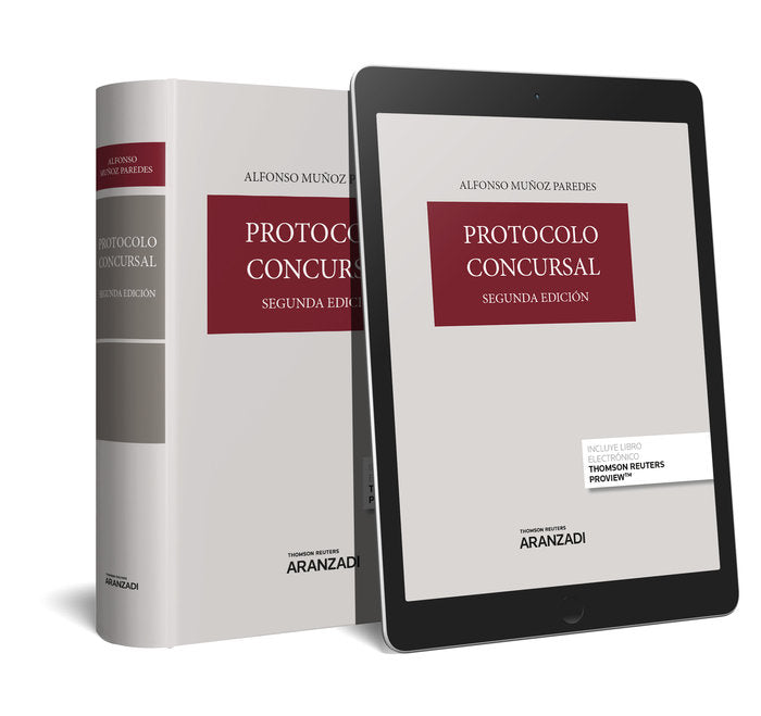 Protocolo concursal (Papel + e-book), de Muñoz Paredes, Alfonso | portada del libro