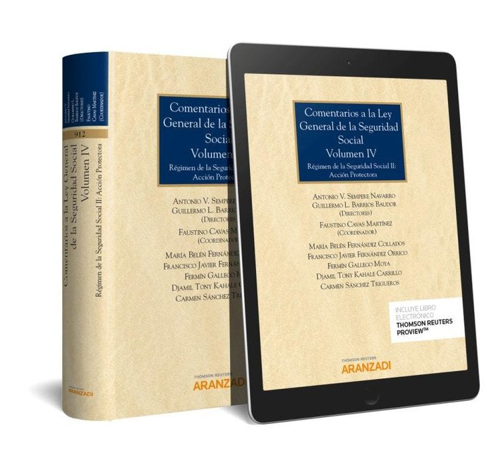 Comentarios a la Ley General de la Seguridad Social (Volumen IV) (Papel + e-book), de Barrios Baudor , Guillermo L. | portada