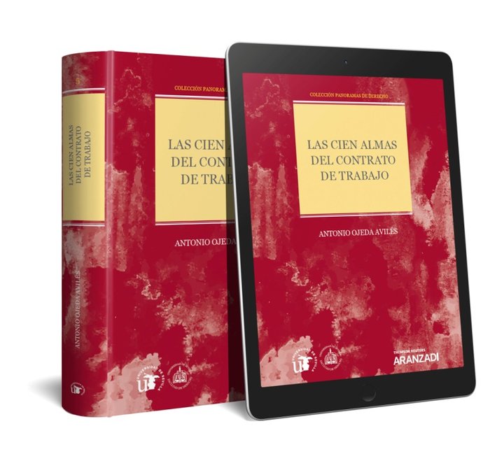 Las cien almas del contrato de trabajo (Papel + e-book), de Ojeda Avilés, Antonio | portada del libro