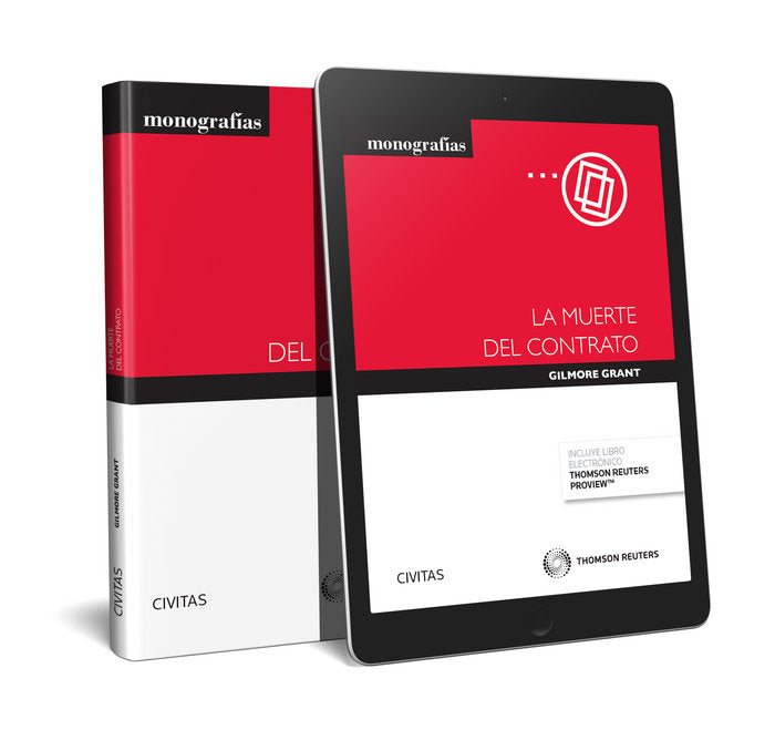 La muerte del contrato (Papel + e-book), de Gilmore, Grant | portada del libro