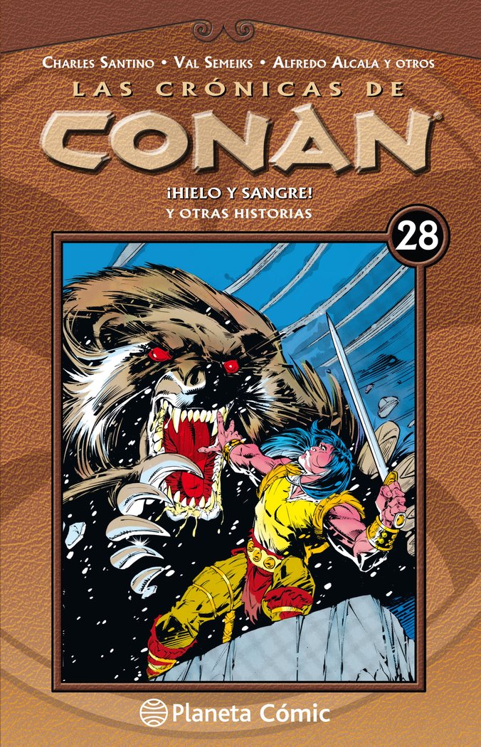 Las crónicas de Conan nº 28/34, de Semeiks | portada del libro