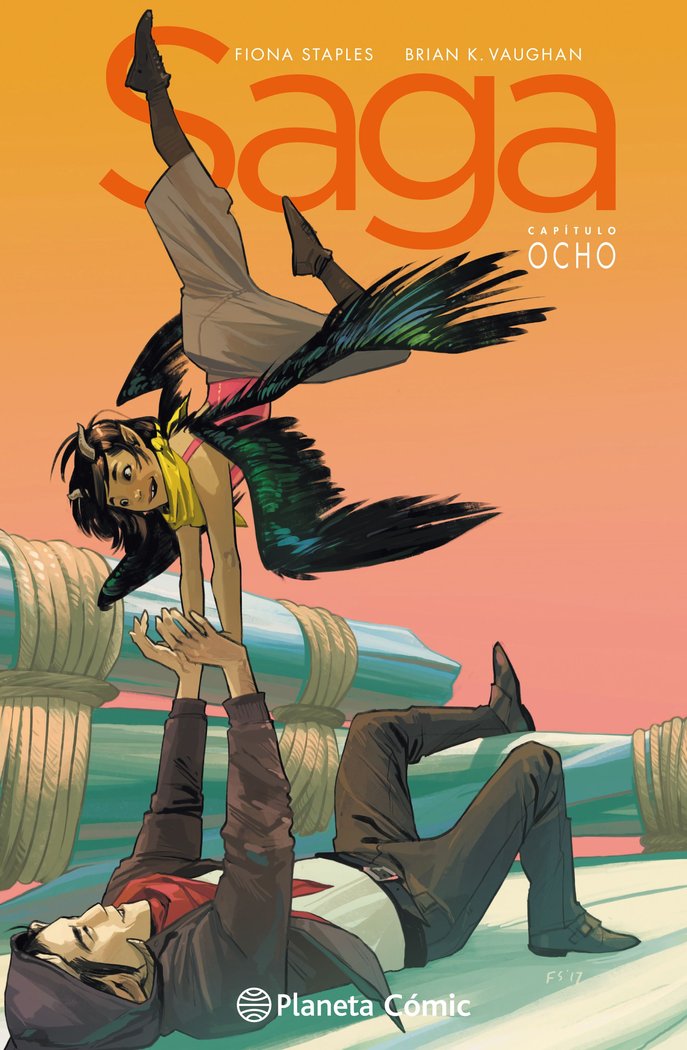 Saga nº 08, de Vaughan, Brian K. | portada del libro