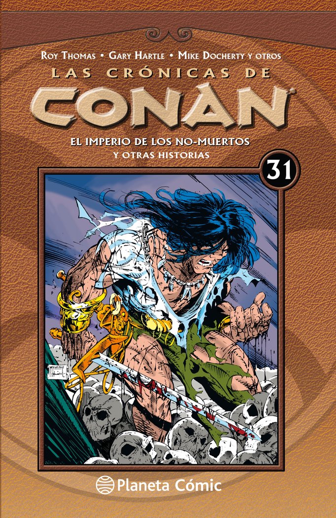 Las crónicas de Conan nº 31/34, de Thomas | portada del libro