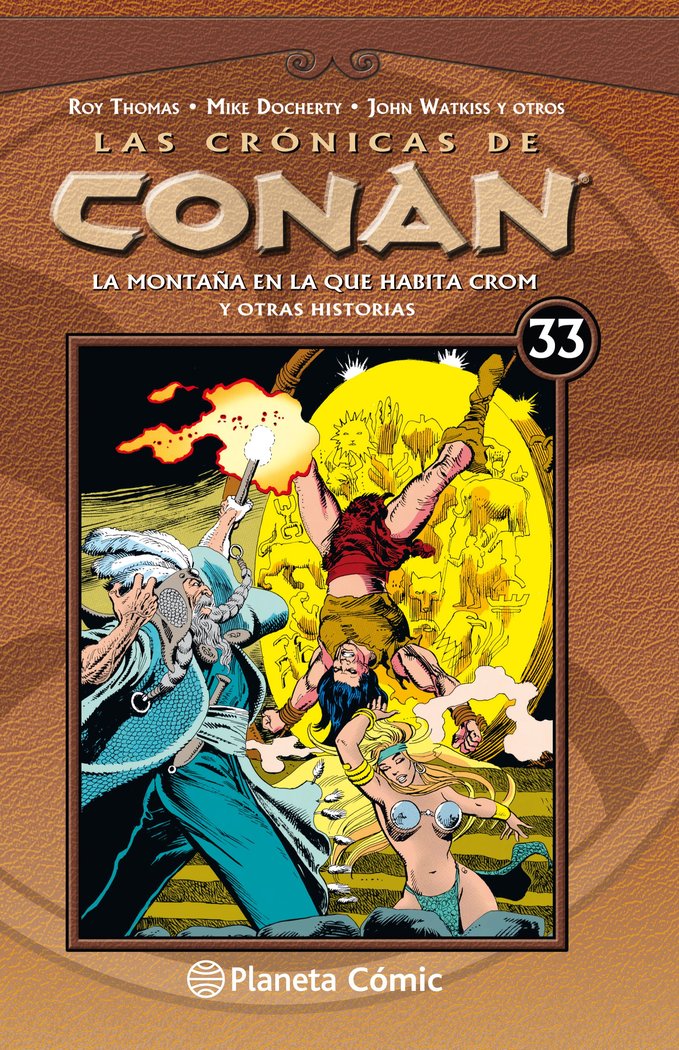Las crónicas de Conan nº 33/34, de Thomas | portada del libro