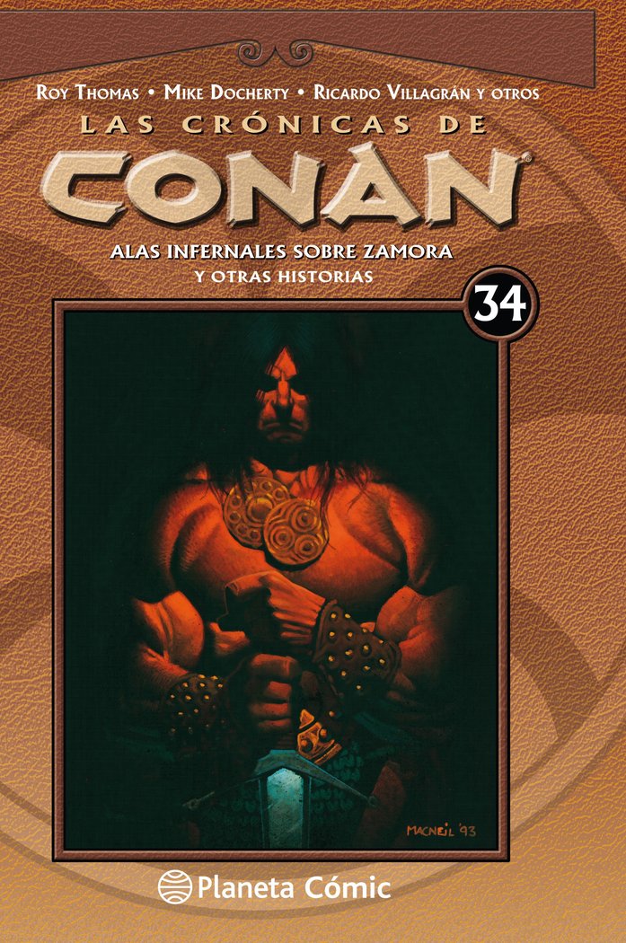 Las crónicas de Conan nº 34/34, de Thomas | portada del libro