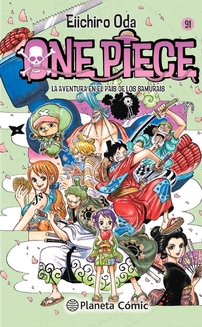 One Piece nº 91, de Oda, Eiichiro | portada del libro