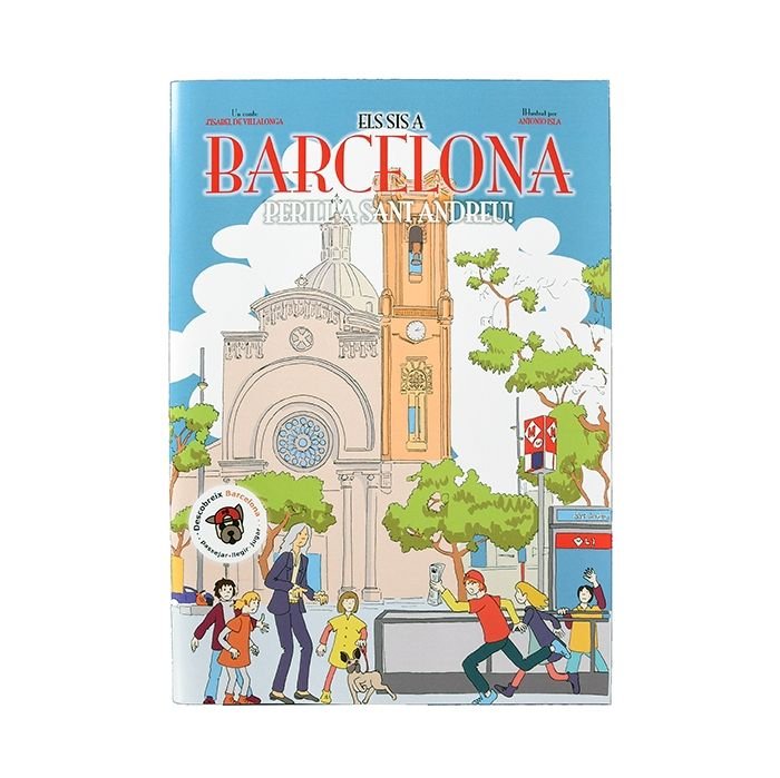 Els sis a Barcelona. Perill a Sant Andreu!, de de Villalonga Piera | portada del libro