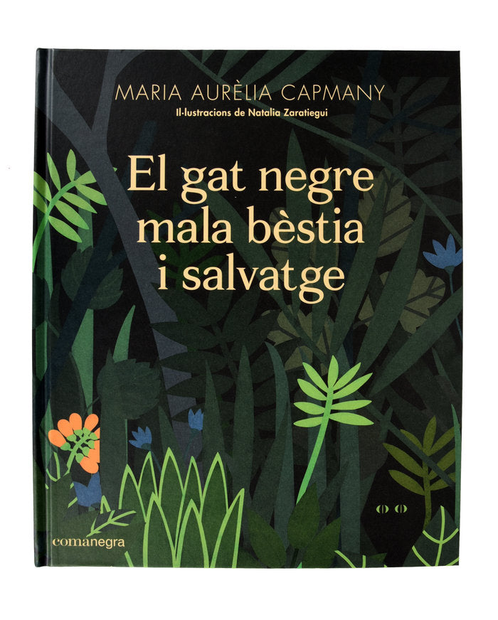 El gat negre mala bèstia i salvatge, de Capmany, Maria Aurèlia | portada del libro