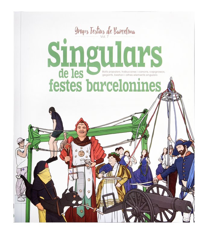 Singulars de les festes barcelonines, de CORDOMI I FERNANDEZ, XAVIER | portada del libro