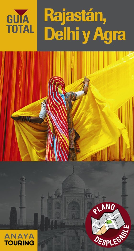 Rajastán, Delhi y Agra, de Anaya Touring | portada del libro