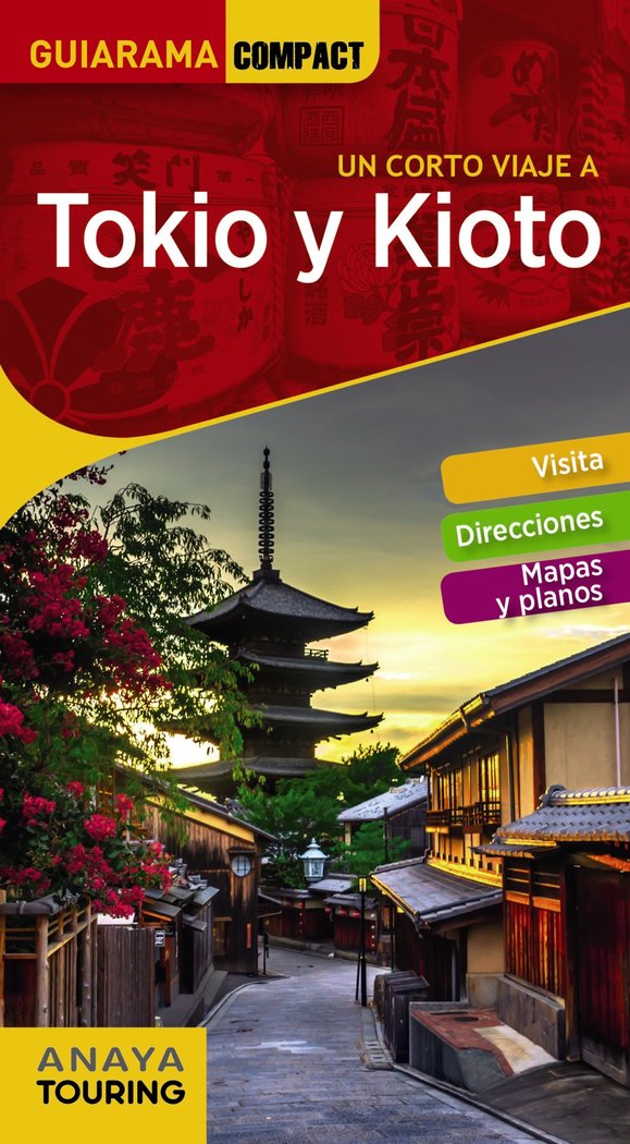 Tokio y Kioto, de Anaya Touring | portada del libro