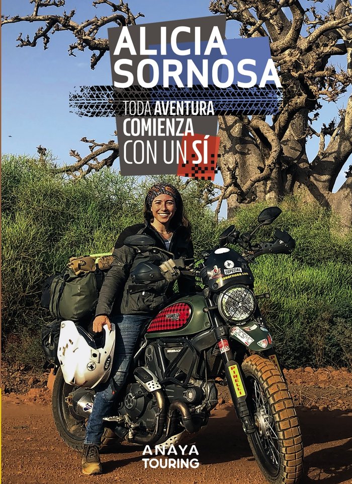 Toda aventura comienza con un sí., de Sornosa, Alicia | portada del libro